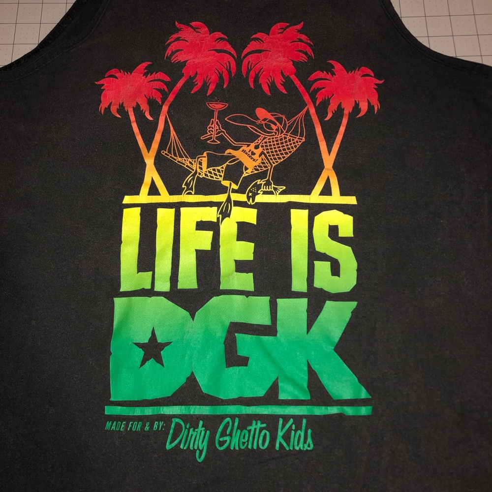 DGK. Tank Top. Size Large. Black color. - Picture 2 of 9